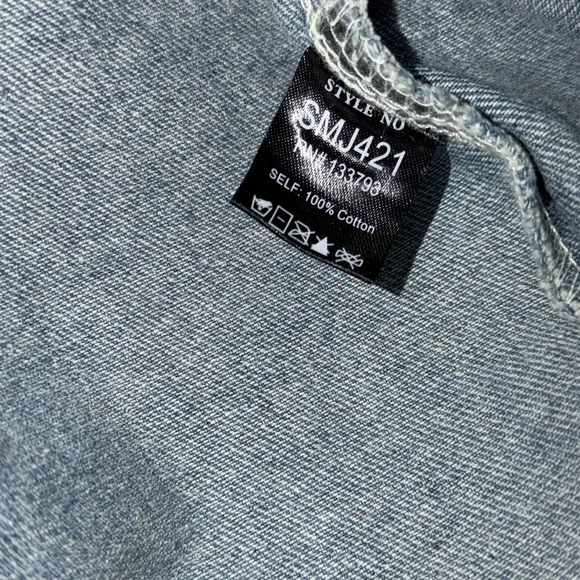 NWT: POL Camouflage and Denim Jacket - Picture 11 of 14